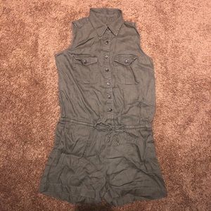 Ralph Lauren army green romper